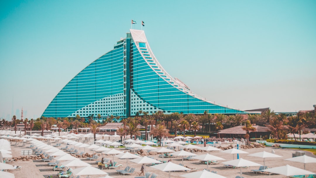 Landmark photo spot Jumeirah Beach Hotel Cargo Dubai