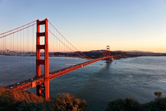 Golden Gate bridge during daytime
