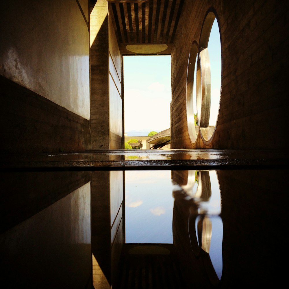 low angle photo of floor near wall