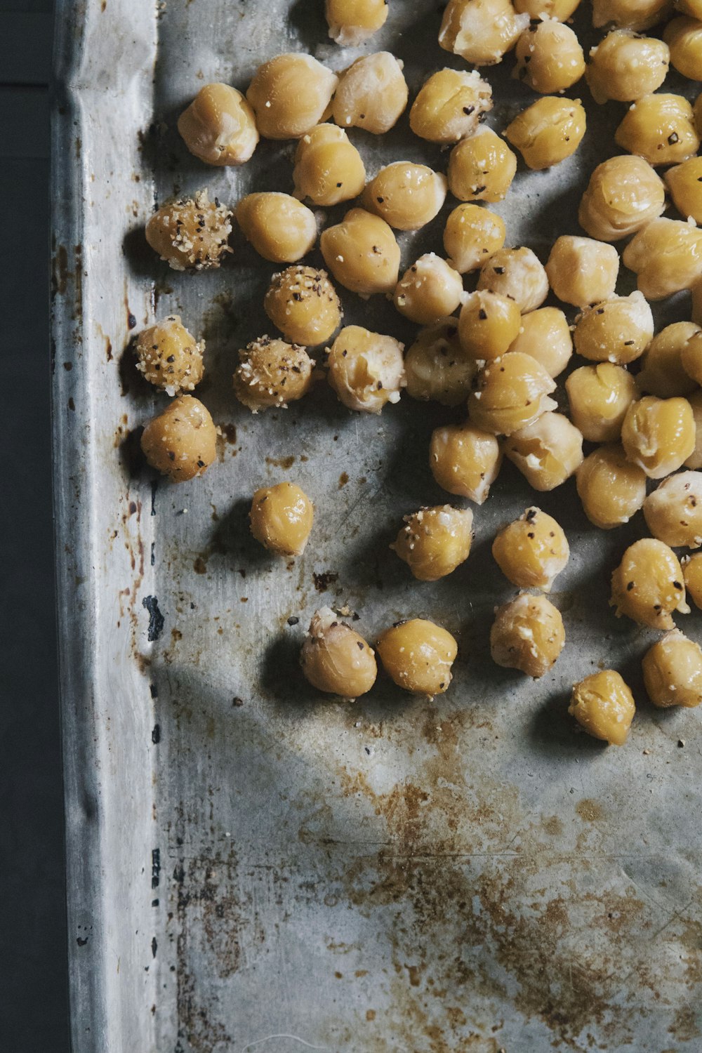 pastry balls on top of tray