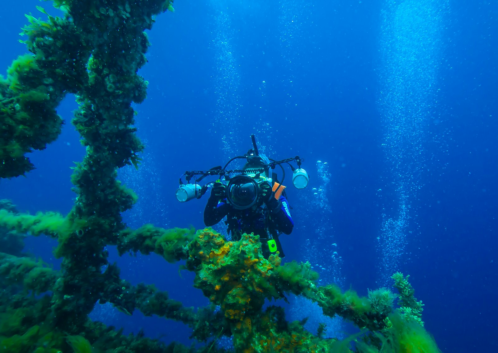 Nikon AF-S DX Nikkor 10-24mm F3-5-4.5G ED sample photo. Person in blue wetsuit photography