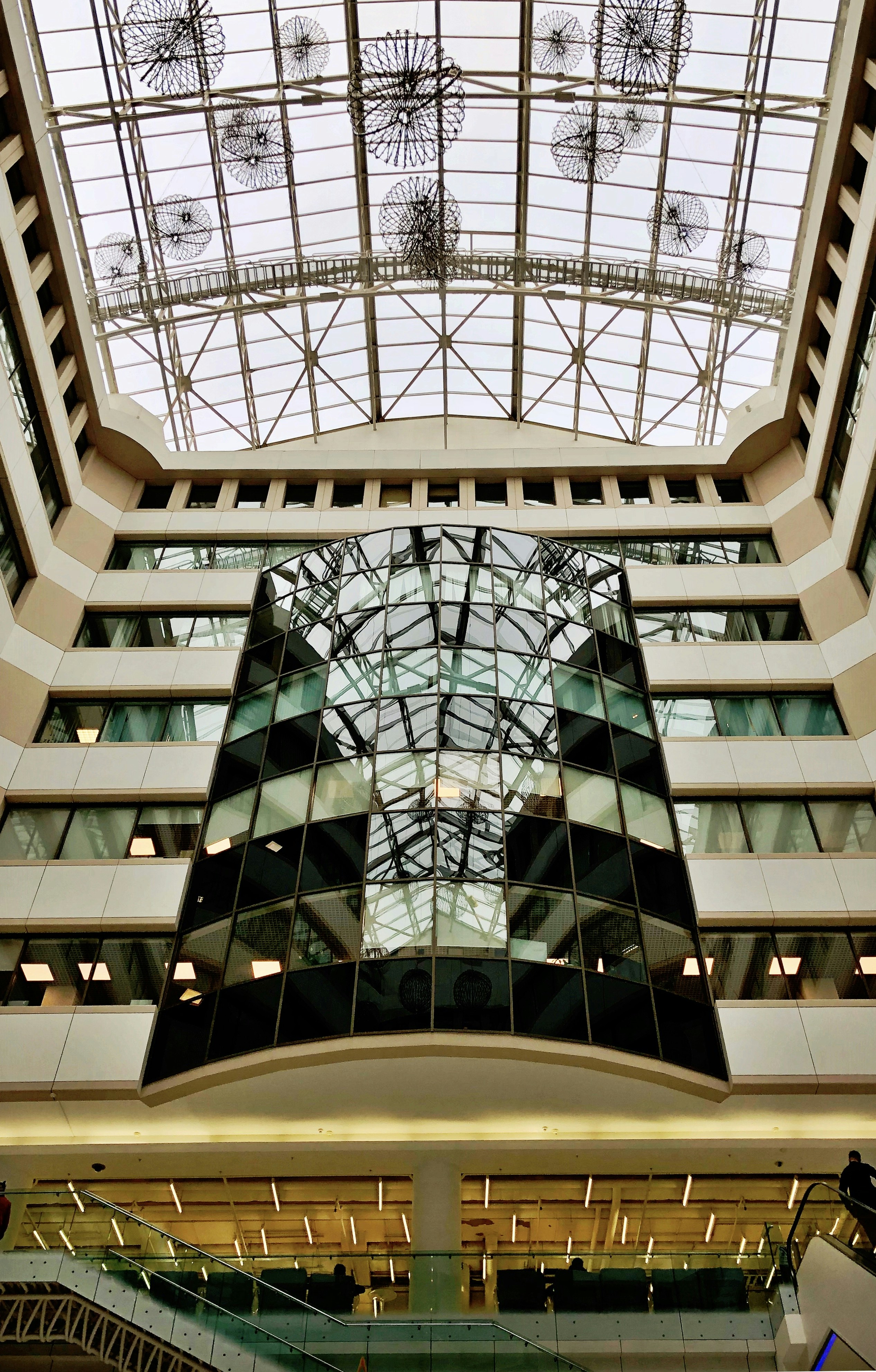 White and black glass building photo – Free Tdc 