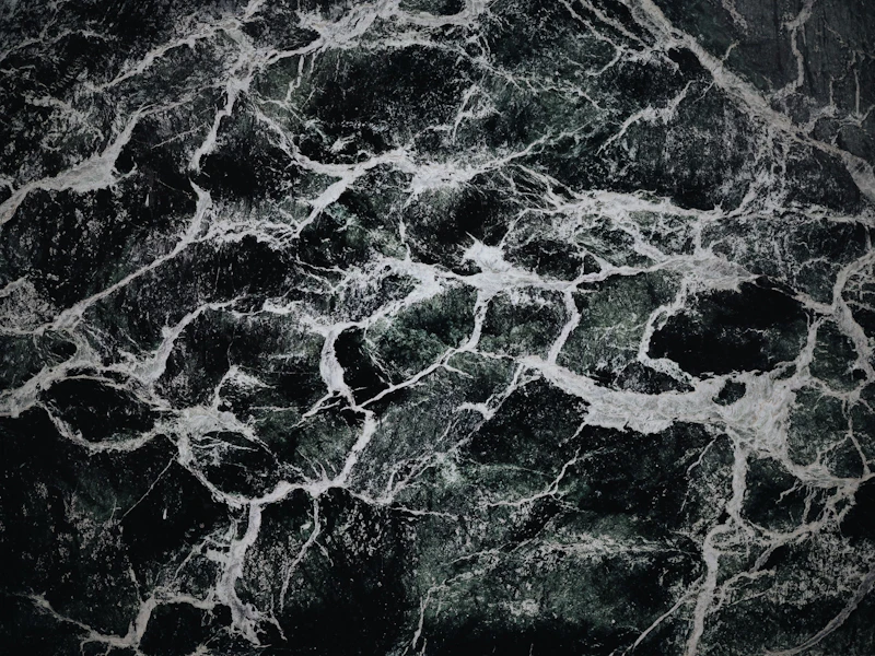 Verde Imperial dark green marble