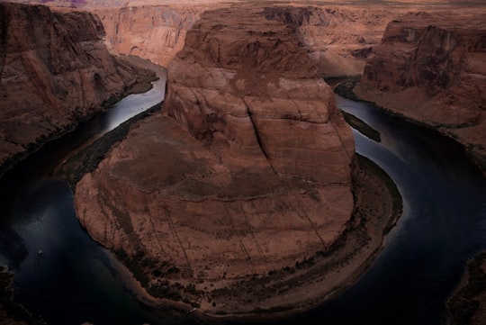 aerial view of Grand Canyon during day time in Horseshoe Bend United States