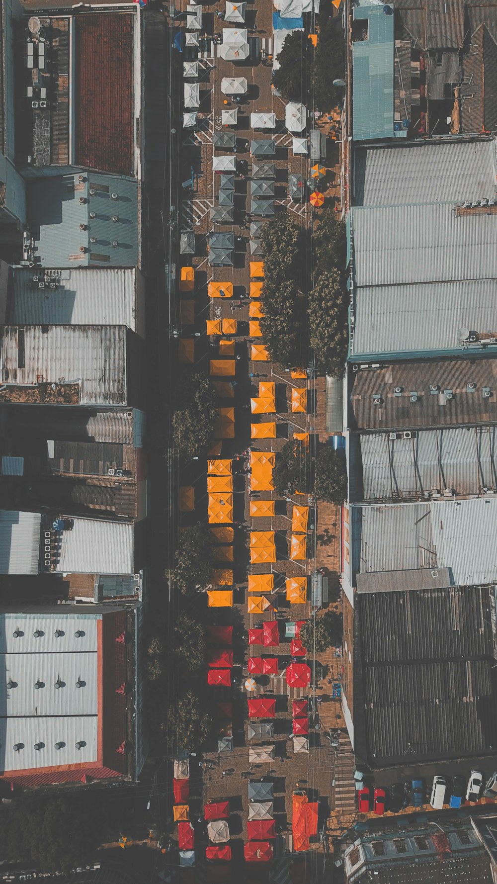 aerial photography of buildings during daytime