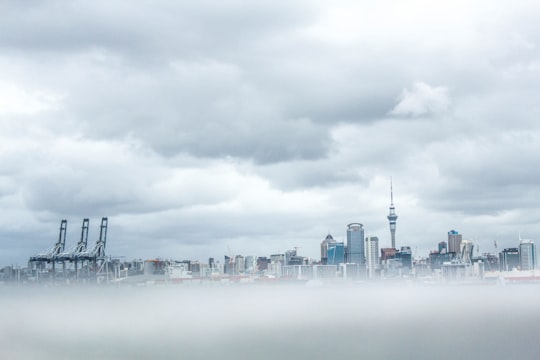 concrete high-rise building in Auckland New Zealand