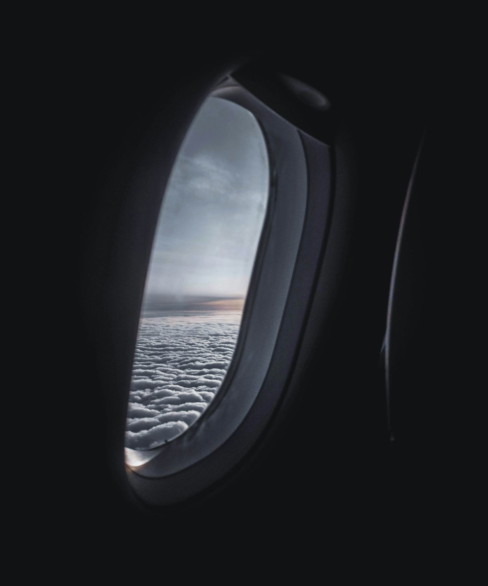 finestrino dell'aereo
