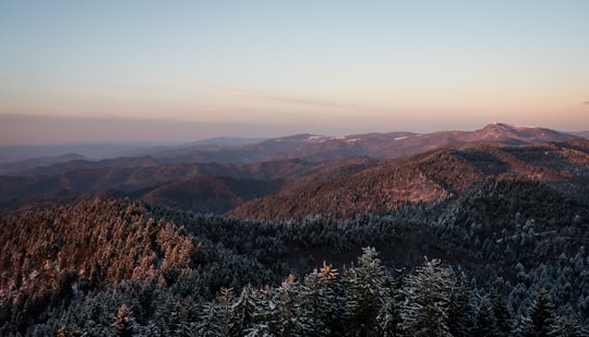 landscape photography of brown mountain at daytime in Blauen Germany