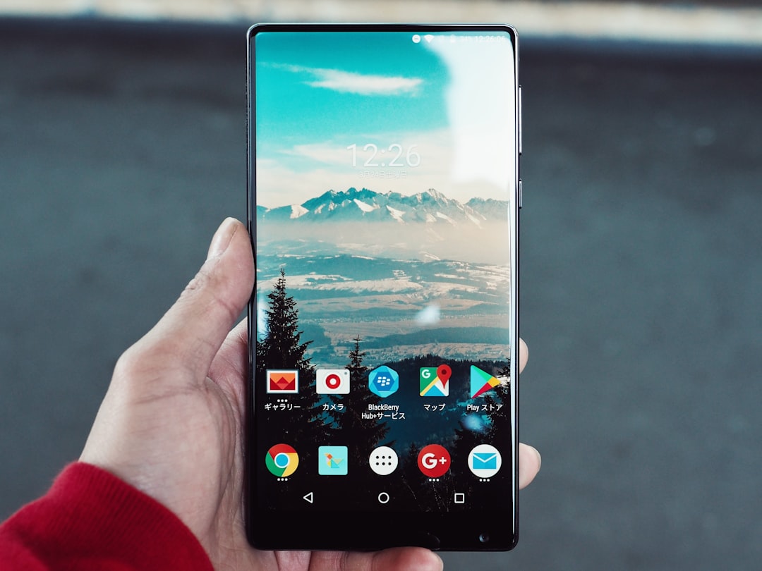black Sony Xperia android smartphone, MIX