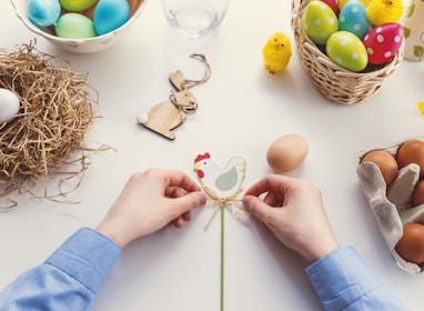 easter wooden ornaments