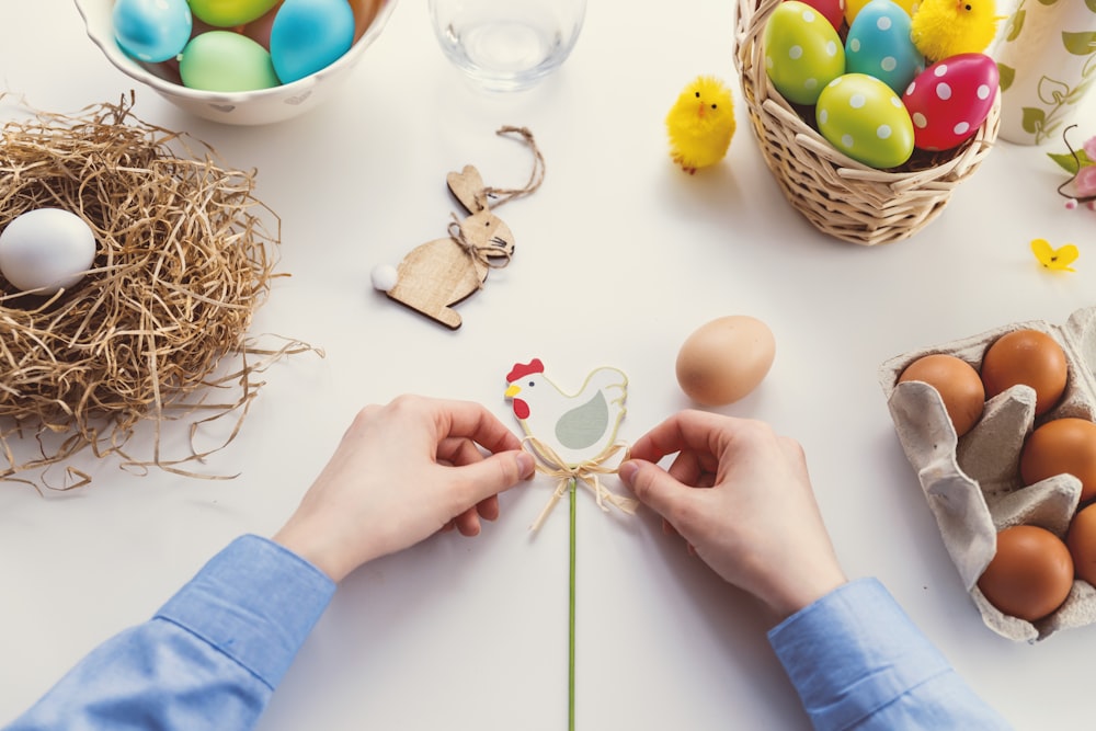 easter wooden ornaments