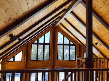brown wooden house