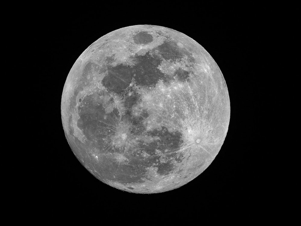 Photographie de pleine lune