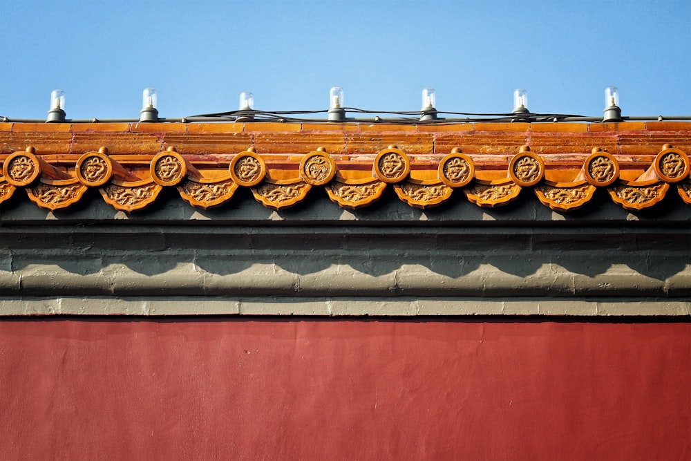 selective focus photography of brown roof shingles