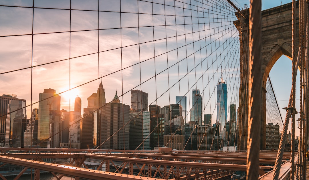 Brooklyn Bridge during golden hour, Bridge