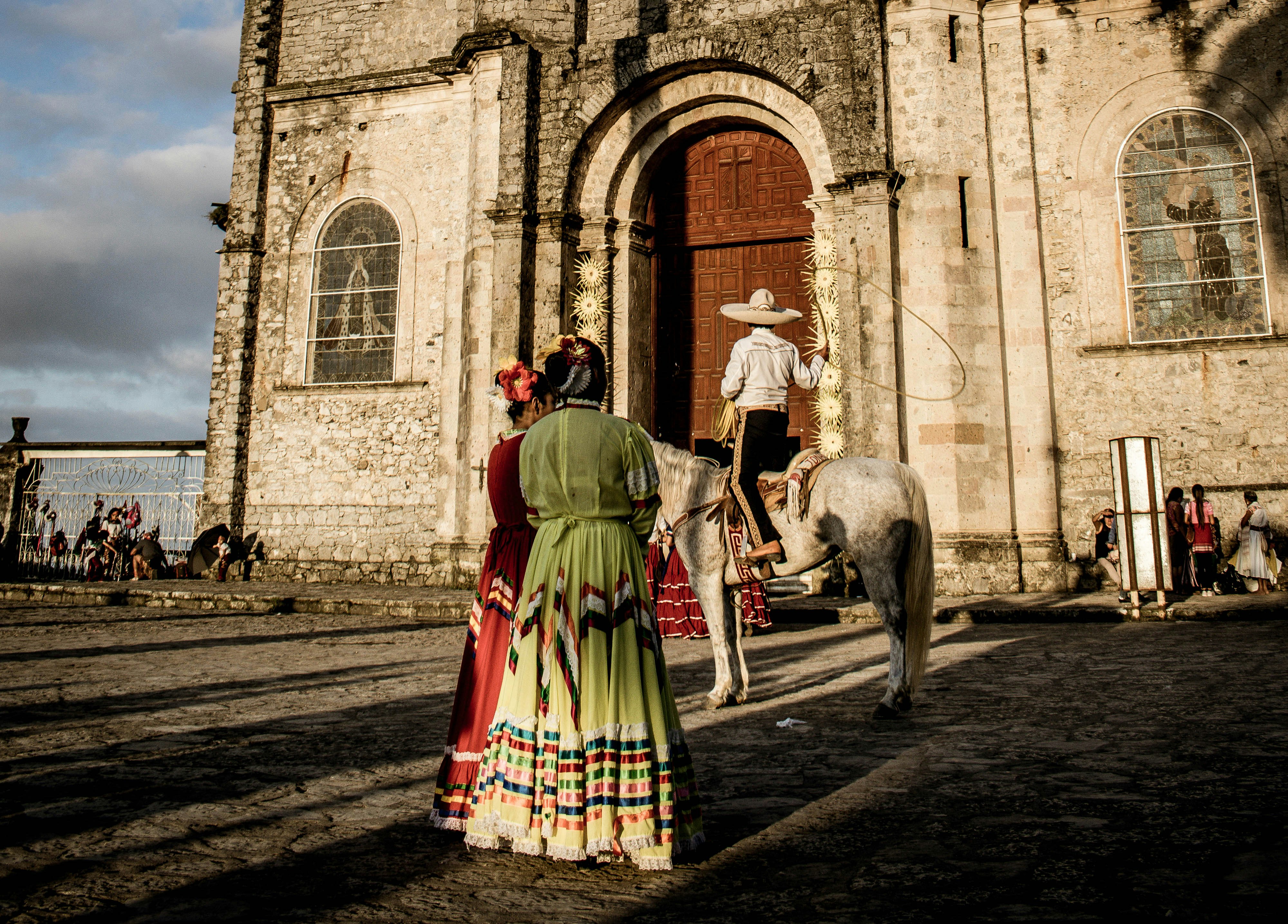 man on horse