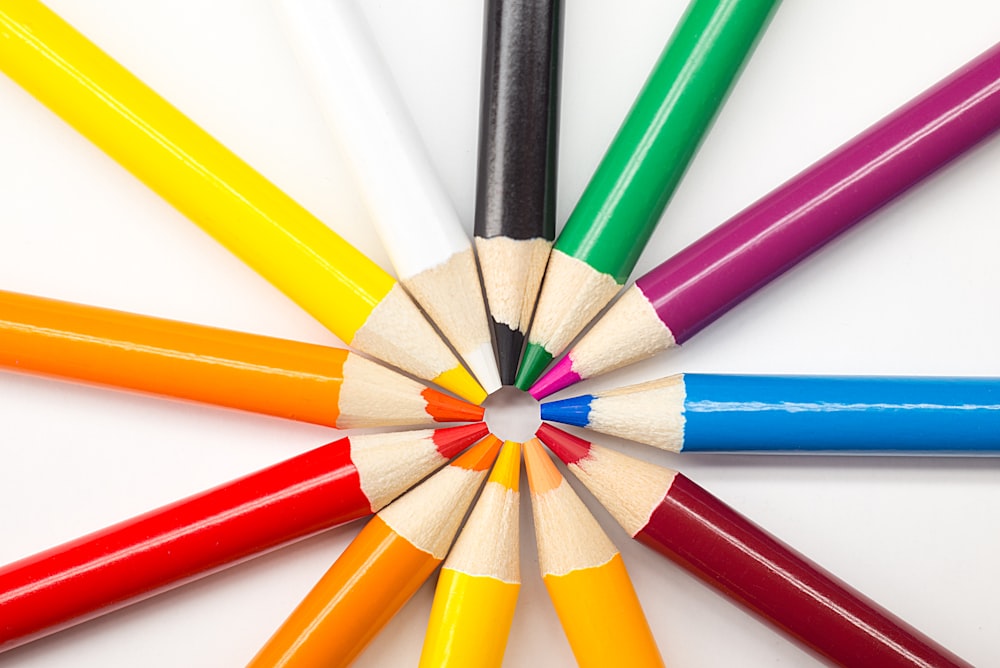 Assorted-color color pencils photo – Free Pencil Image on Unsplash
