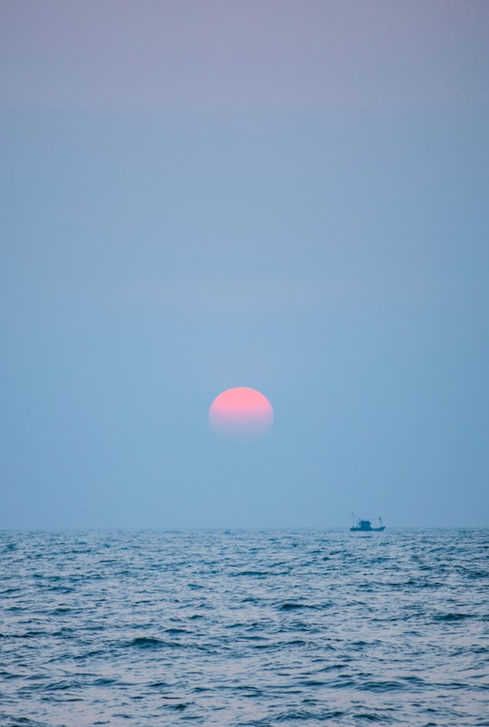 boat on body of water in Calangute India