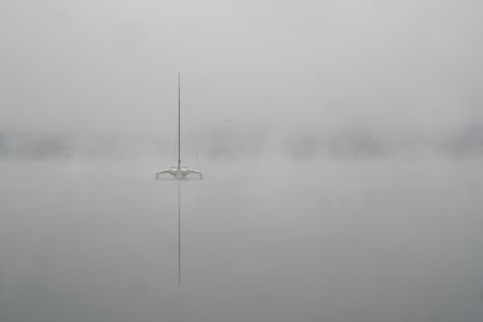 black metal rod background of open field in Pörtschach am Wörthersee Austria