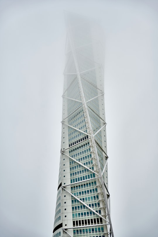 white high-rise building in Turning Torso Building Sweden
