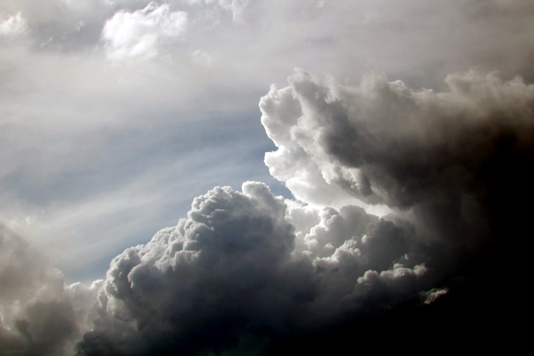 gray clouds and blue sky during daytime