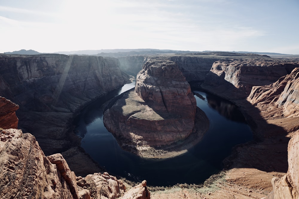 Luftaufnahme von Horseshoe, Arizona bei Tag