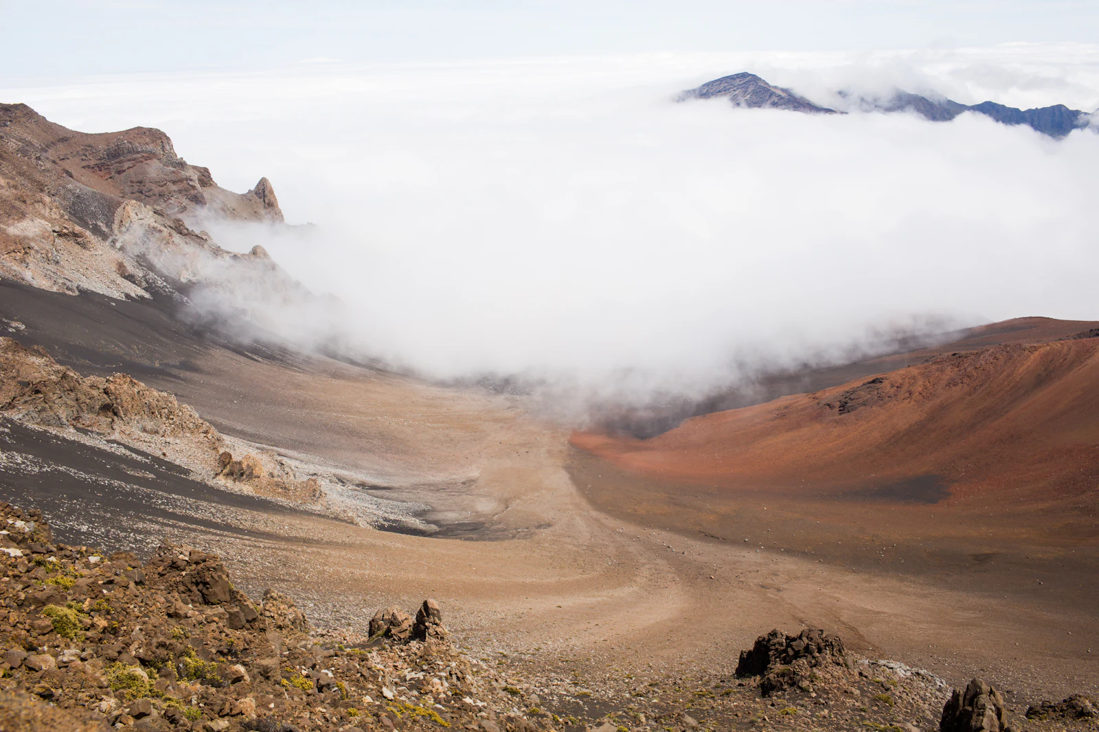 Upcountry roads above the clouds — Haleakalā country.