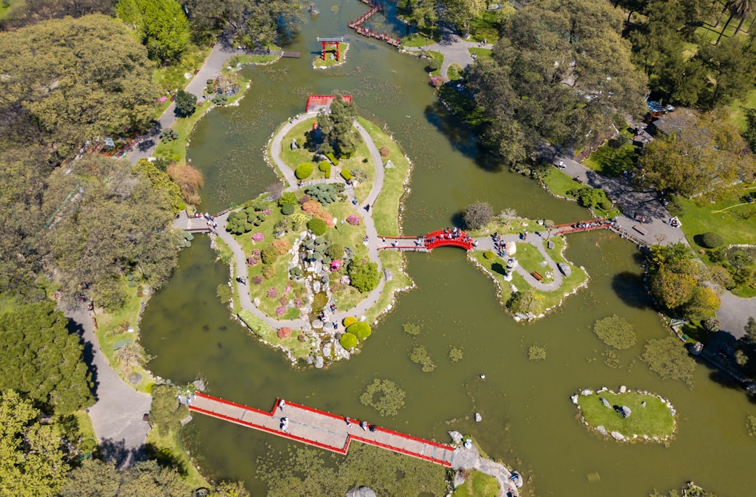 travelers stories about Waterway in Japanese Garden, Argentina