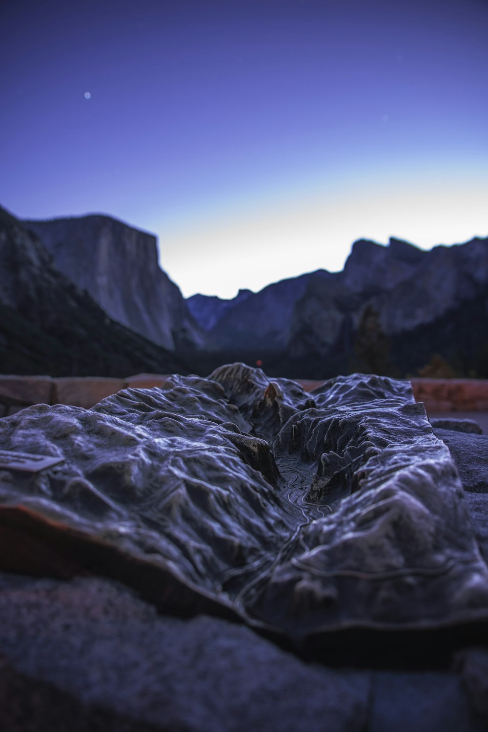 low angle-view of mountain during blue sky