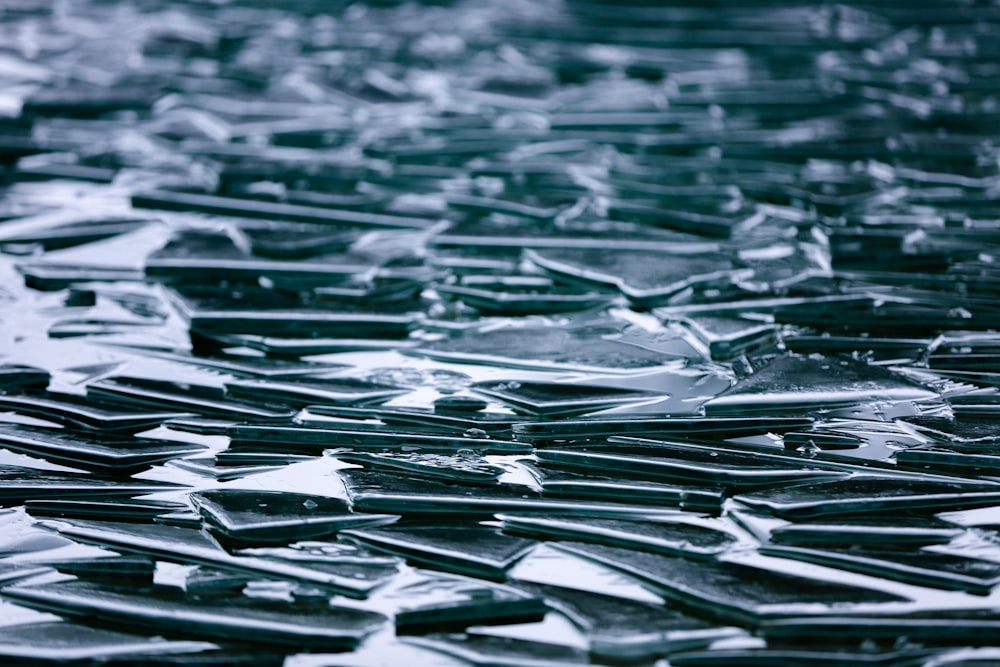 broken glass close-up photography