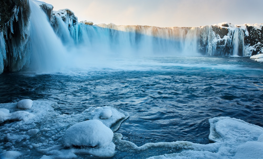 waterfalls