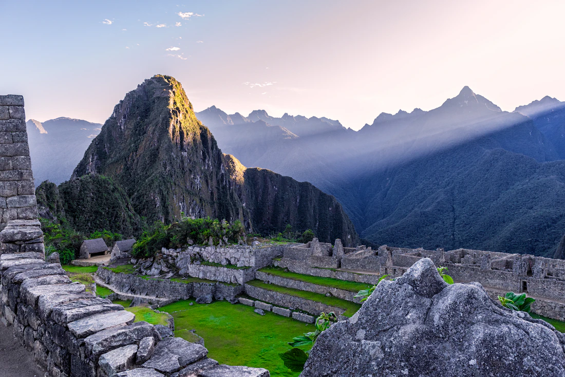 A sweeping South American landscape