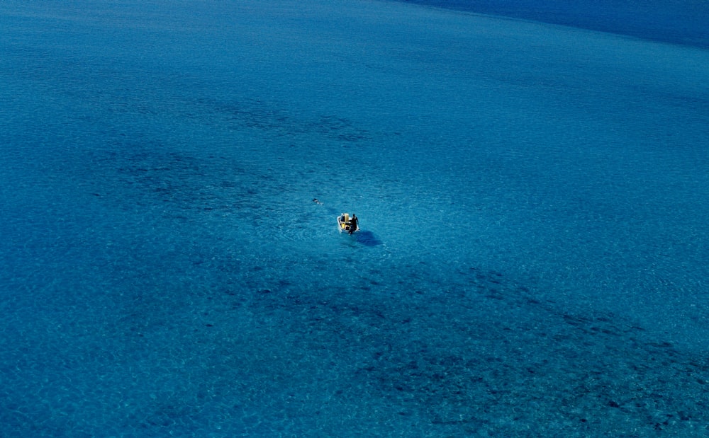 boat in the middle of the sea