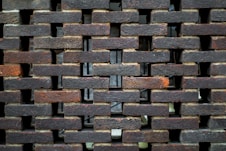 piled concrete bricks