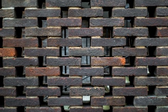 piled concrete bricks