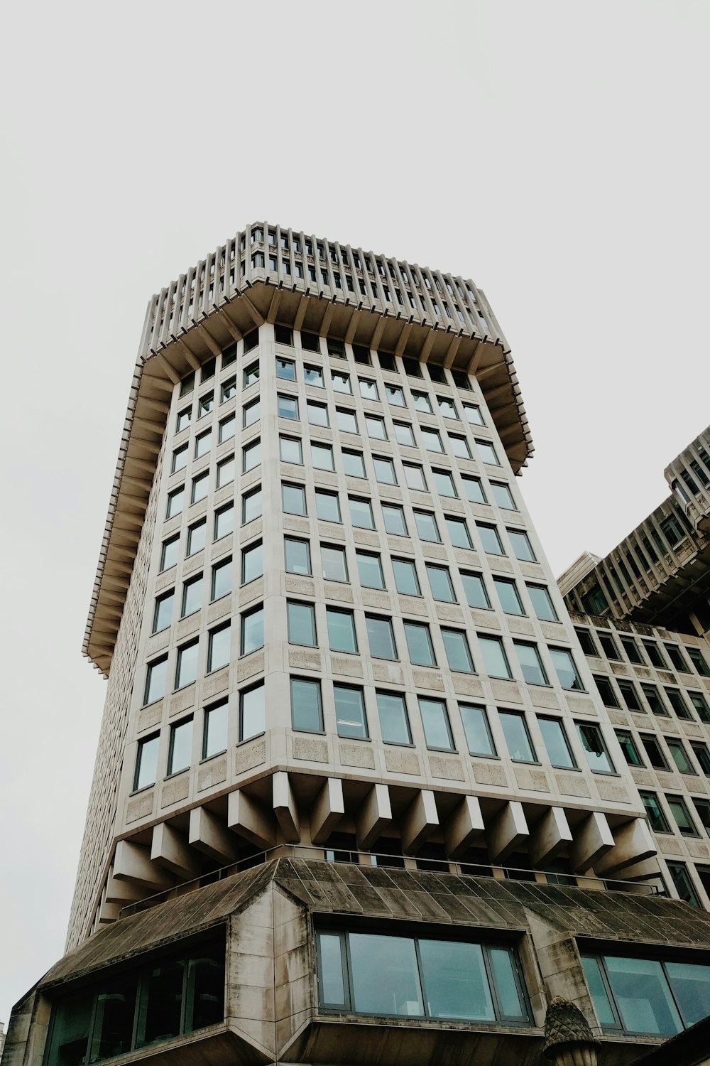 low-angle photography of building at daytime