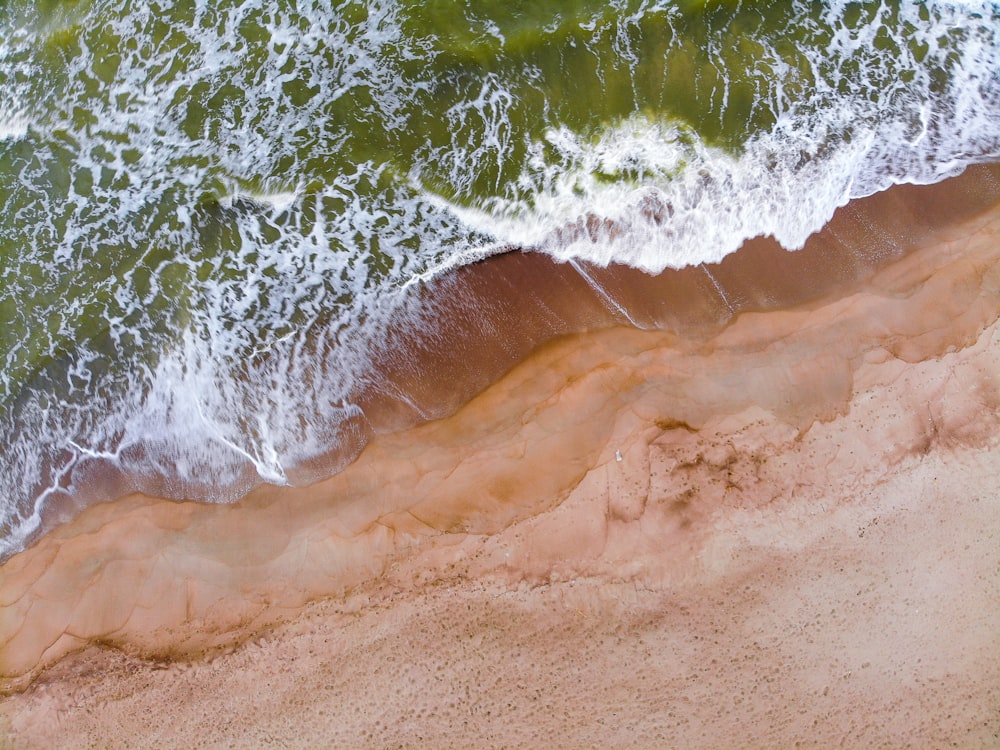 aerial photography of sea at daytime