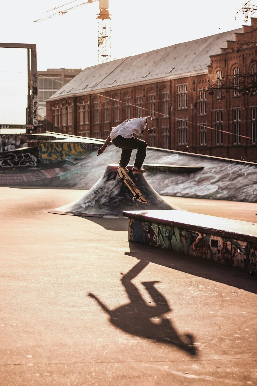 Person, die Skateboard fährt