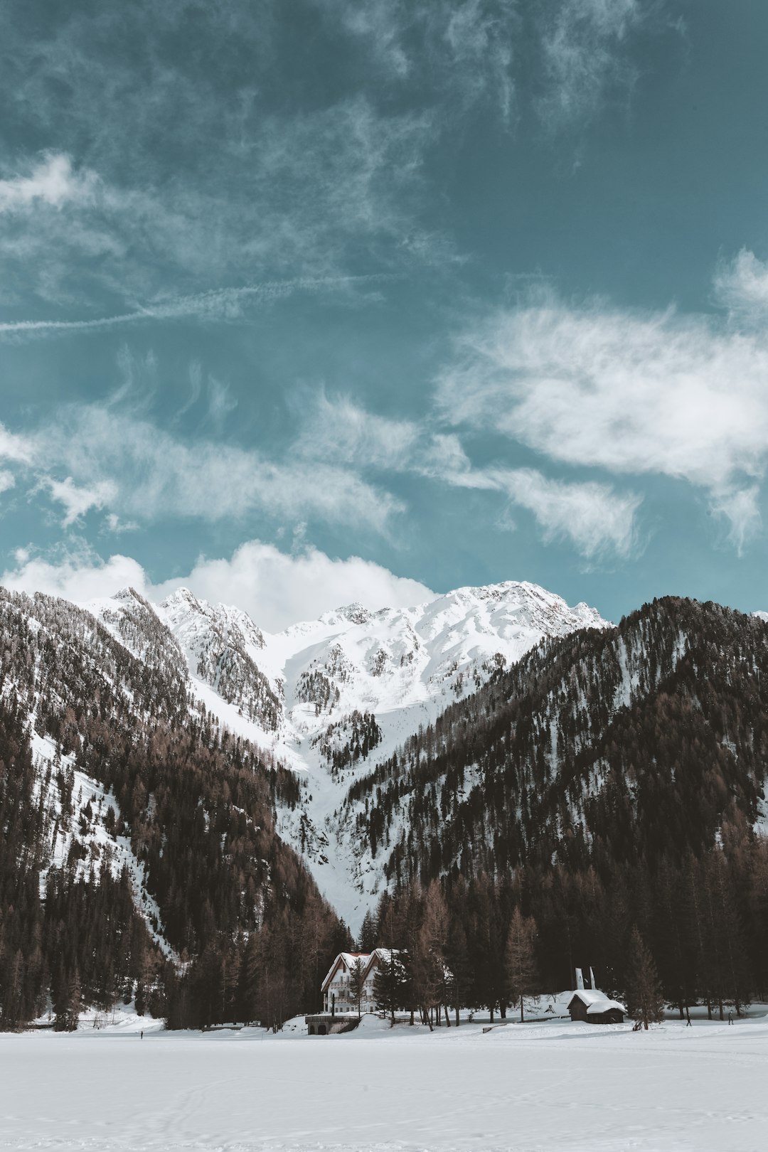 Mountain range photo spot Antholzer See Zillertal Alps