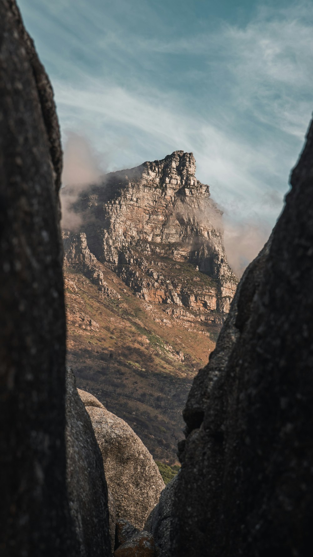 landscape photograph of mountain