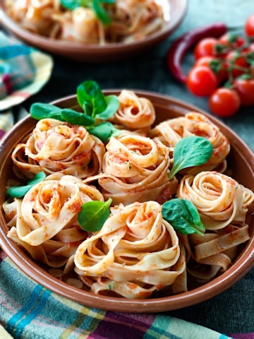 rolled pasta