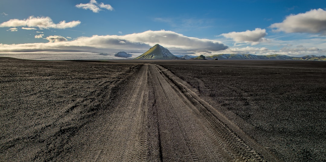 road near mountain