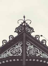 Close-up of precise metalwork on a contemporary roof edge.