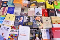 A diverse selection of products from China displayed on a table.