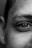 grayscale person's right eye