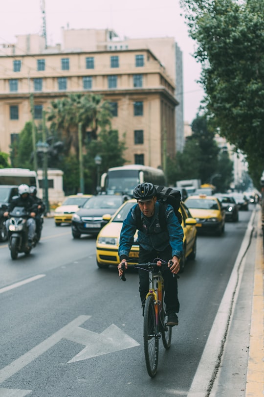 photo of Athens Cycling near Theatre of Dionysus