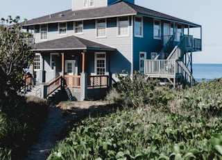 grey and brown wooden house during daytime