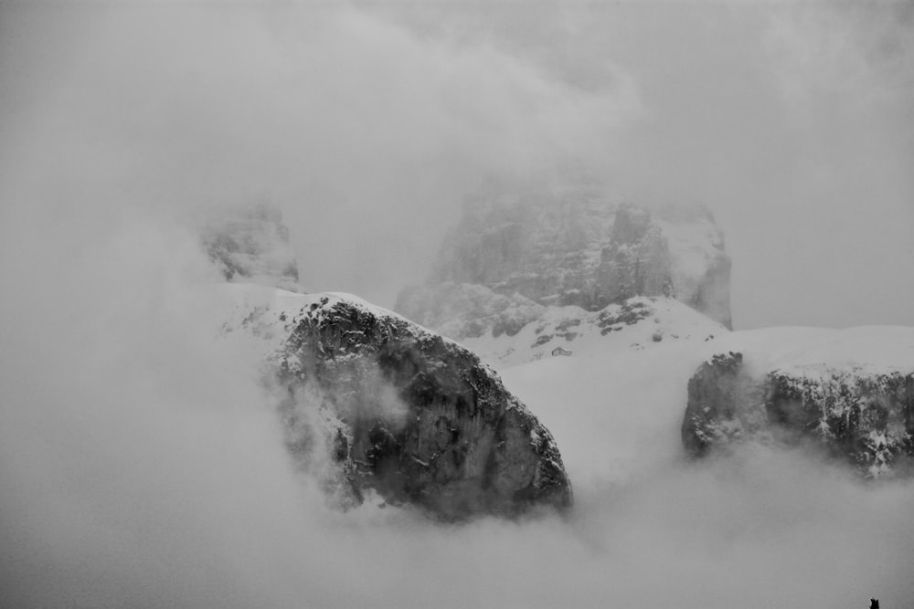 snow covered mountain