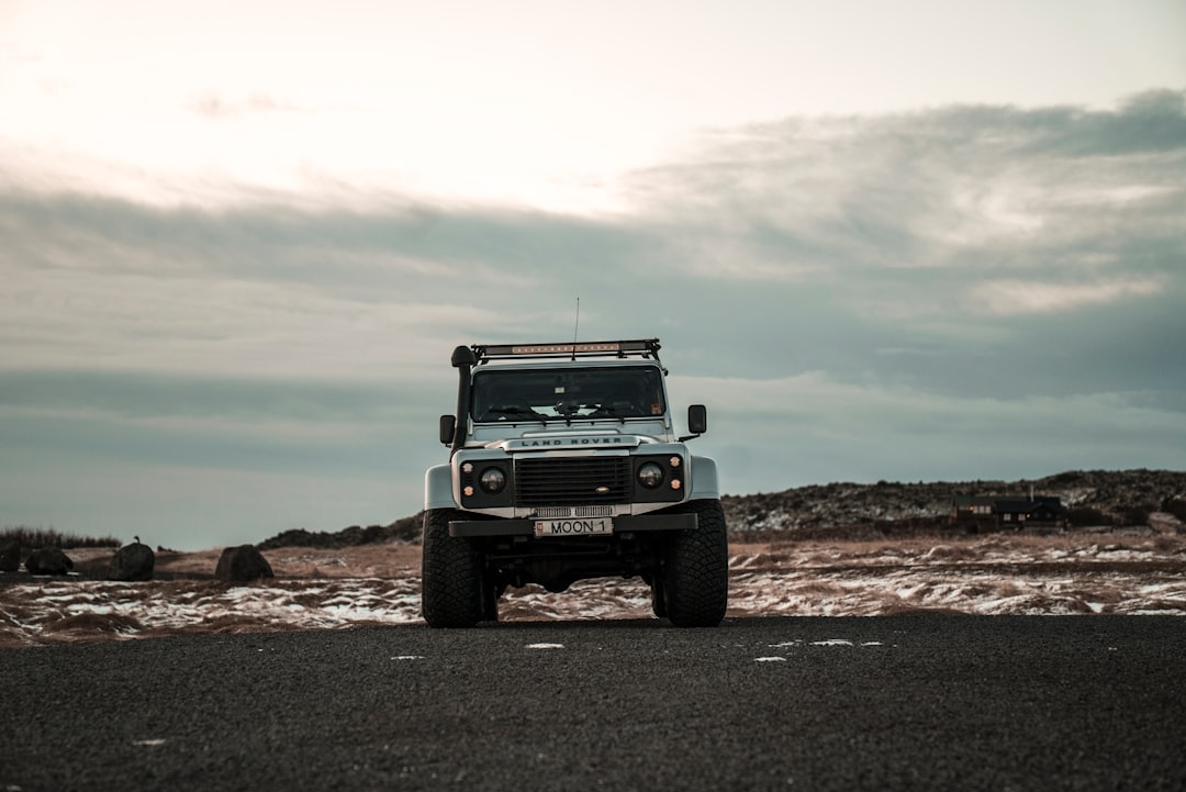 selective focus of gray vehicle