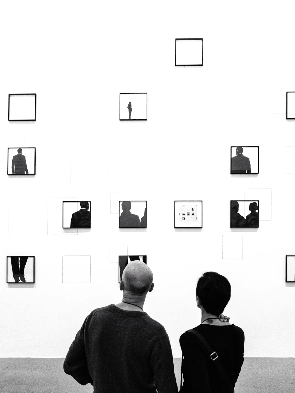 Brigitte und Jonathan Weissenstein in der Galerie